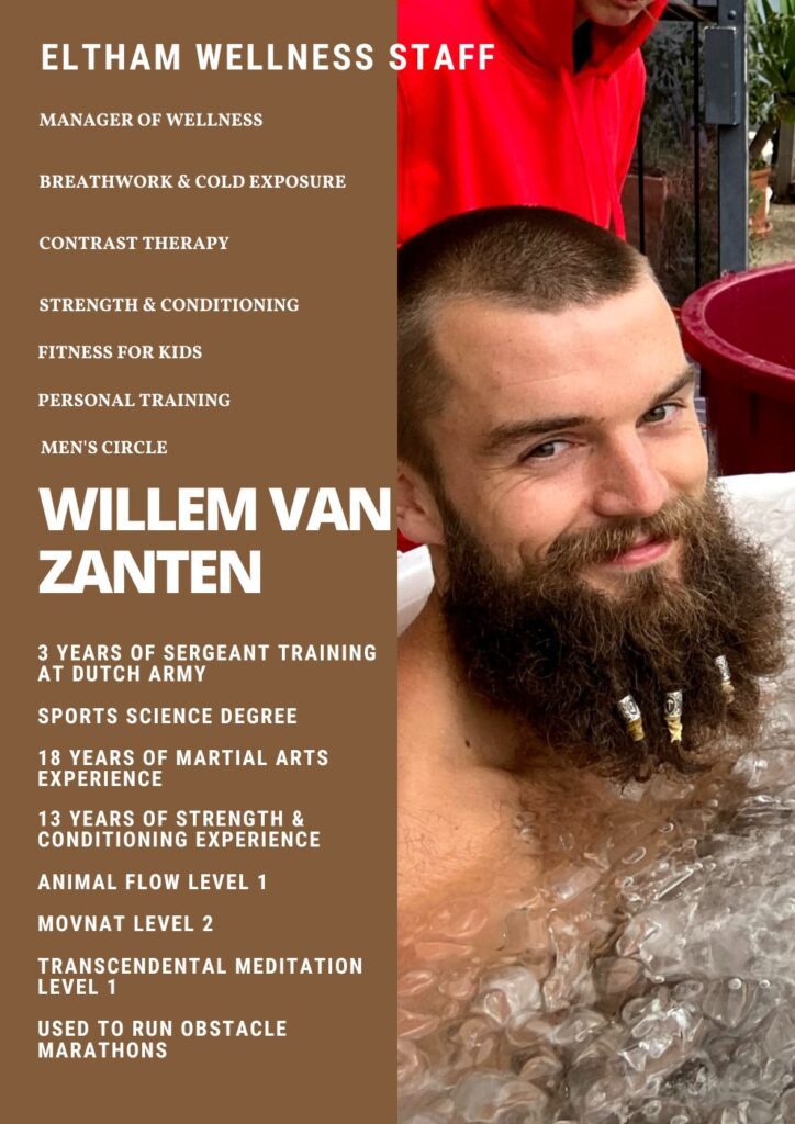 Willem van Zanten breath-work ice baths